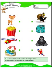 Aynı Sesle Başlayanları Eşleştir